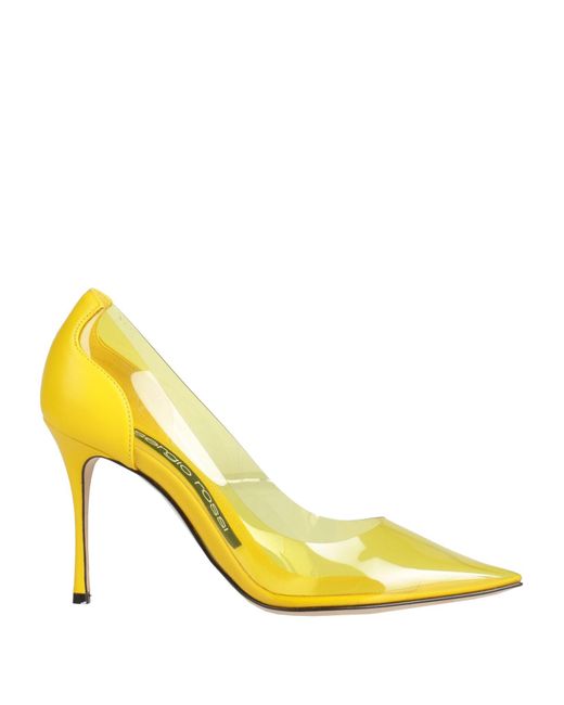 Sergio Rossi Yellow Pumps