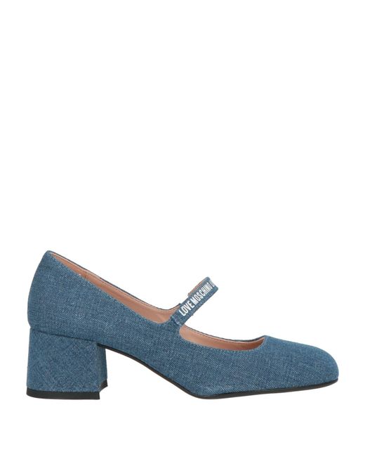 Love Moschino Blue Pumps