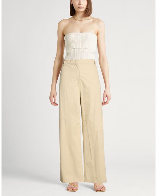 Sportmax Natural Pants