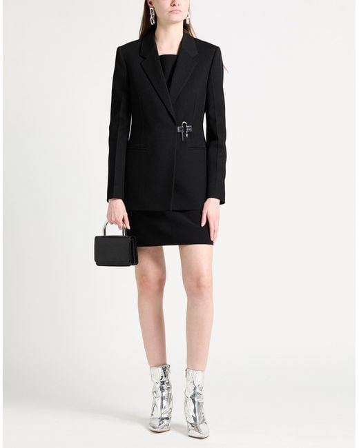 Givenchy Black Blazer Wool