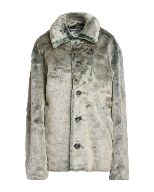 Guess Gray Shearling & Teddy