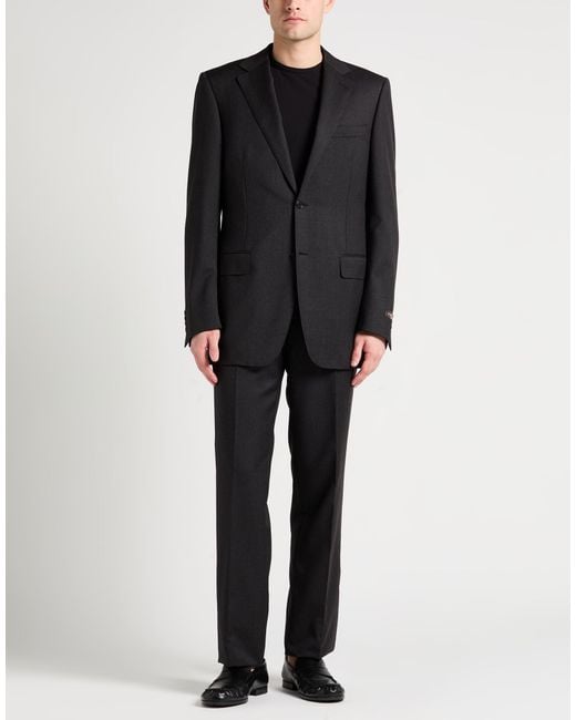 Canali Black Suit for men