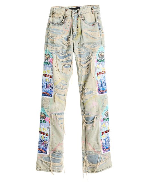 Who Decides War Blue Jeans for men