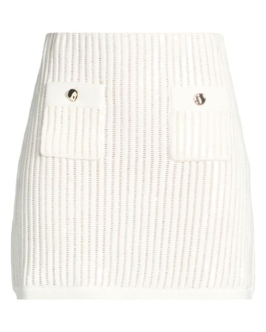 Self-Portrait Natural Mini Skirts