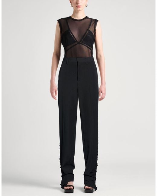 Jean Paul Gaultier Black Pants Wool