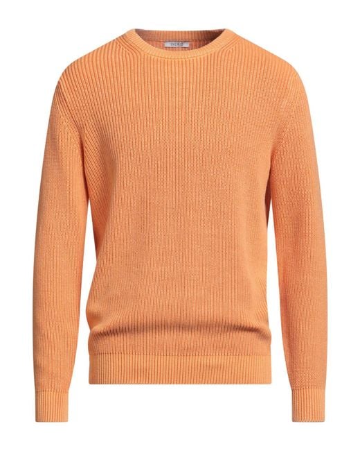 OVER/D Orange Sweater Cotton for men