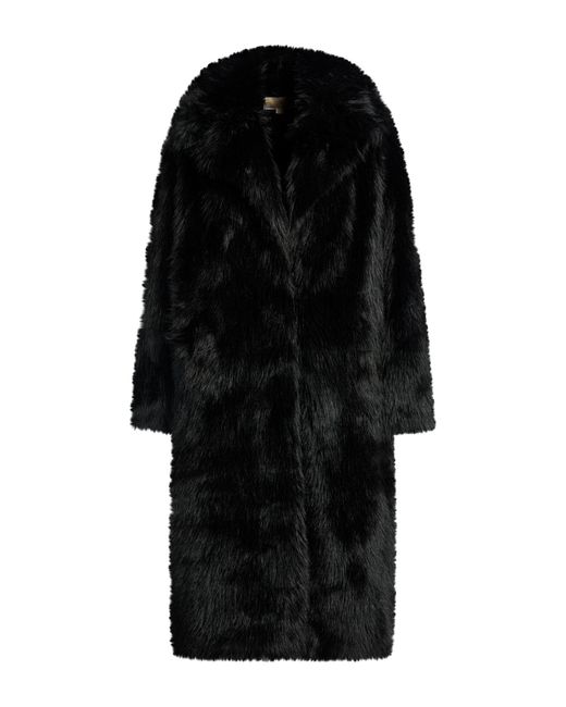 MICHAEL Michael Kors Black Shearling & Teddy