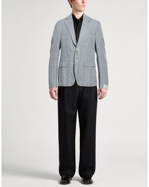 Caruso Gray Blazer for men