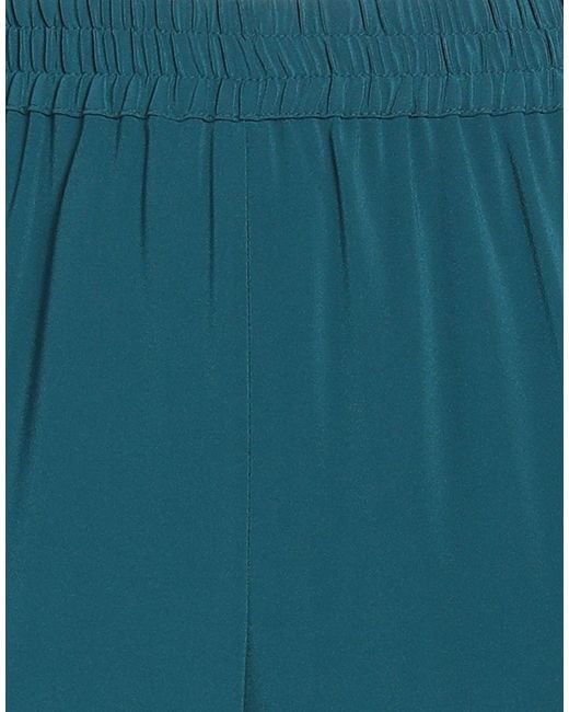 Gianluca Capannolo Blue Tapered Crepe High-Waisted Pants