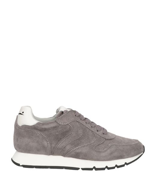 Voile Blanche Gray Julia Lead Sneakers Leather