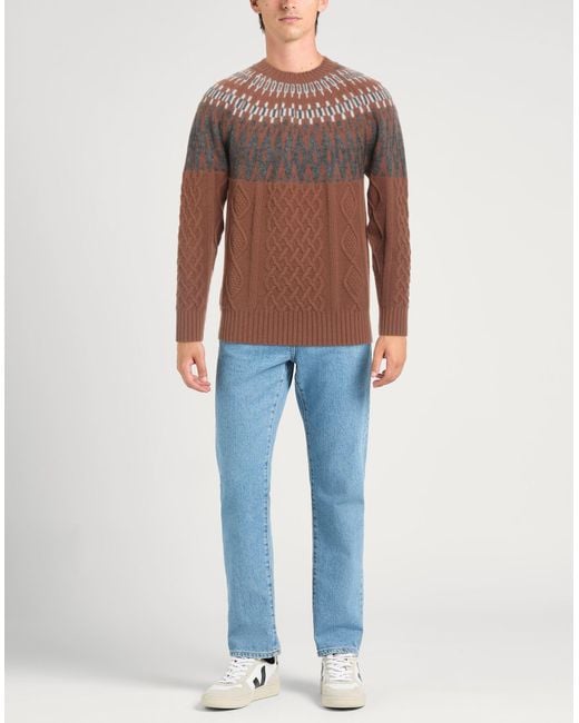 Pullover Altea pour homme en coloris Brown