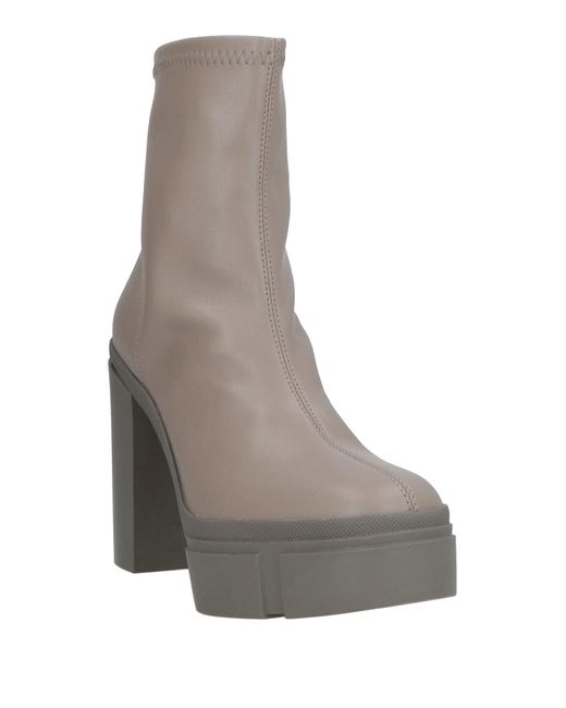 Vic Matié Gray Ankle Boots