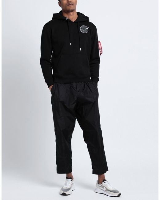 Sudadera Alpha Industries de hombre de color Black