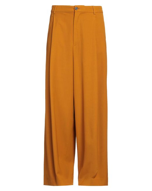 Dries Van Noten Orange Trouser for men