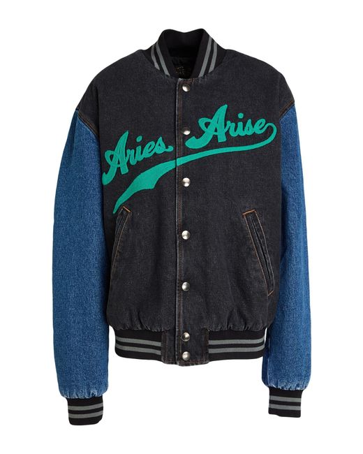 Aries Blue Denim Outerwear