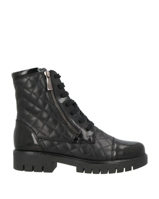 The Flexx Black Ankle Boots