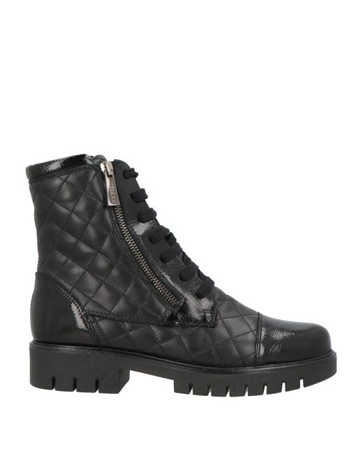 The Flexx Black Ankle Boots