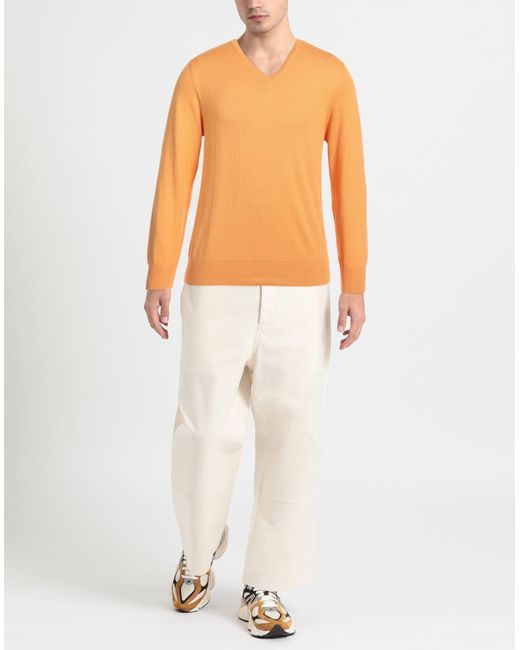 Cruciani Orange Sweater for men