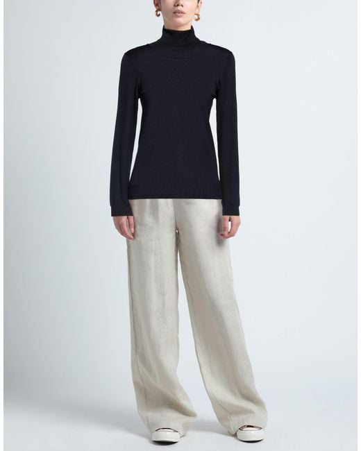 Drumohr Blue Turtleneck