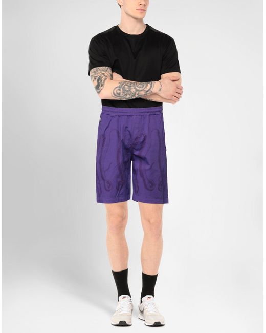 Octopus Purple Shorts & Bermuda Shorts for men