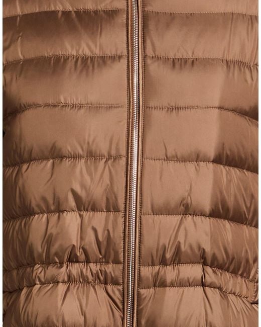 Moorer Brown Camel Puffer Polyester