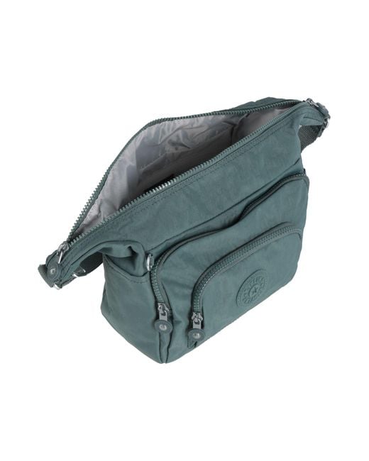 Kipling Green Lead Cross-Body Bag Polyamide
