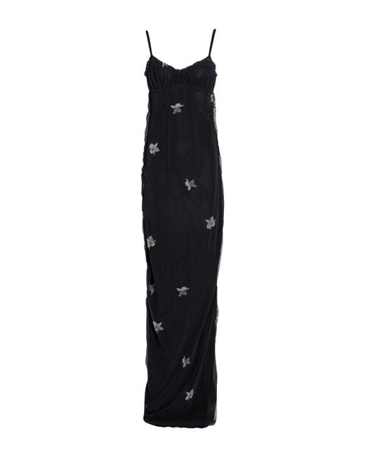 Pinko Black Maxi Dresses