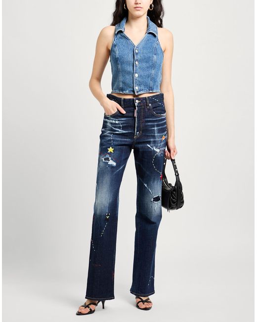 DSquared² Blue Jeanshose