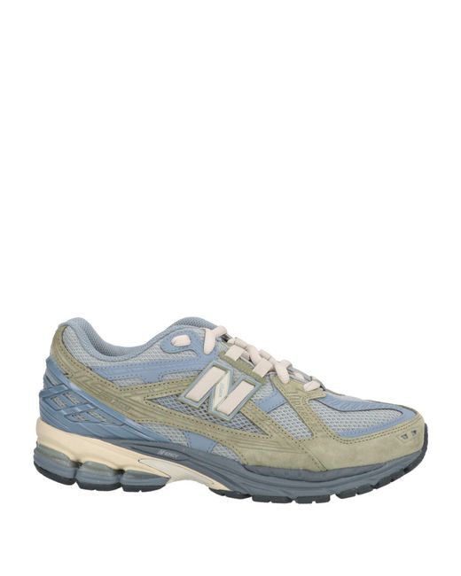 New Balance Gray 1906 Sneakers Leather, Textile Fibers for men