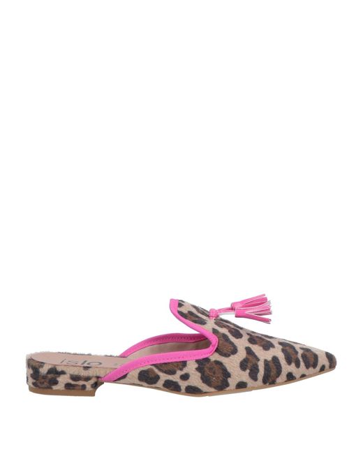 Islo Isabella Lorusso Pink Mules & Clogs
