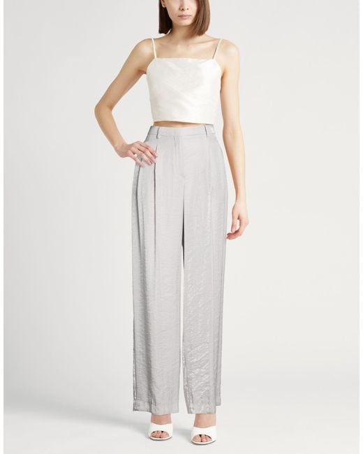 Incotex White By Slowear Pants Modal, Polyester