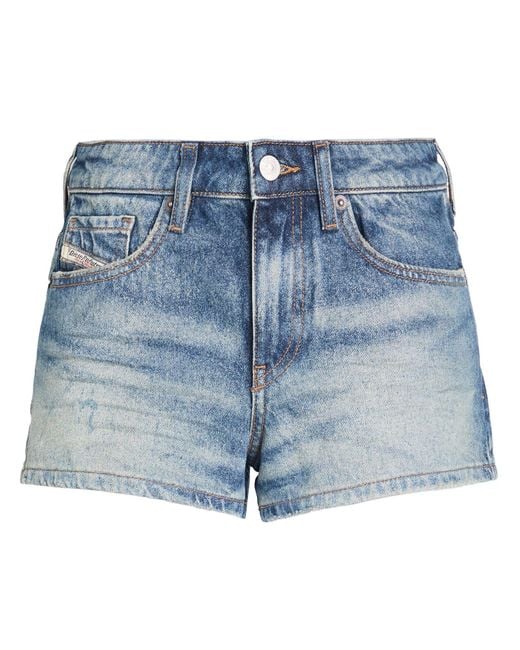 Short en jean DIESEL en coloris Blue