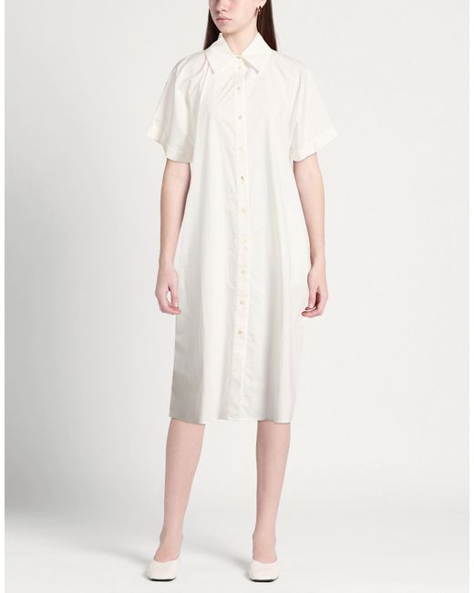 Momoní White Midi Dress