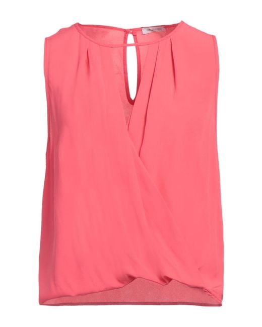 Patrizia Pepe Pink Top Viscose