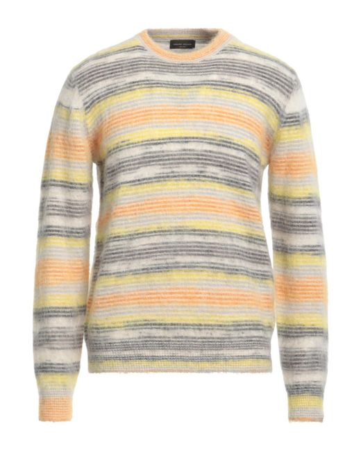 Pullover di Roberto Collina in White da Uomo