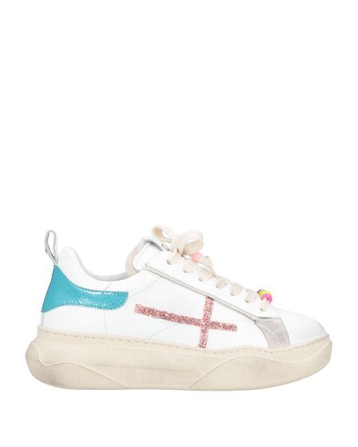 GIO+ Blue Sneakers Leather