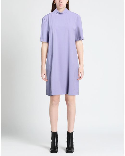 Moschino Purple Mini Dress