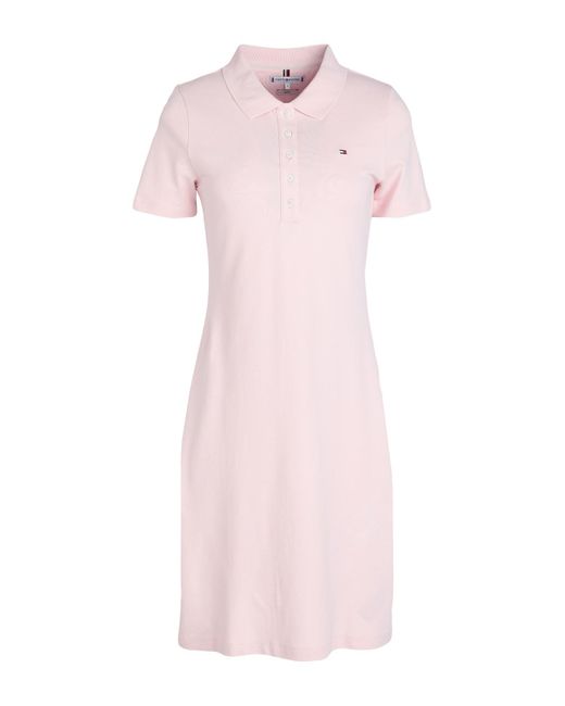 Vestito Corto di Tommy Hilfiger in Pink