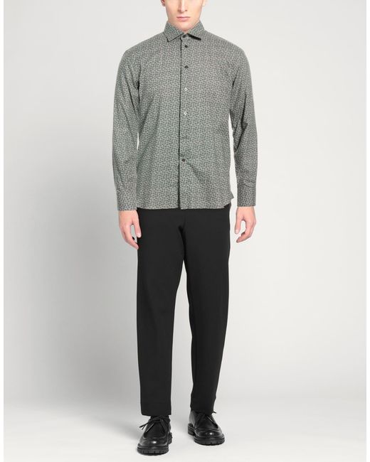Camisa BRANCACCIO de hombre de color Gray