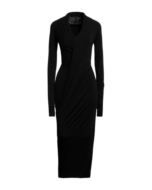 Urban Zen Black Midi Dress