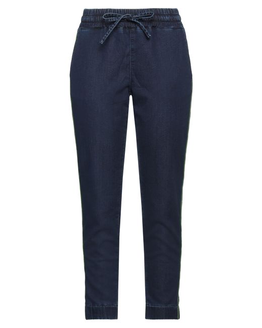 Jacob Cohen Blue Pants Cotton, Polyester, Elastane
