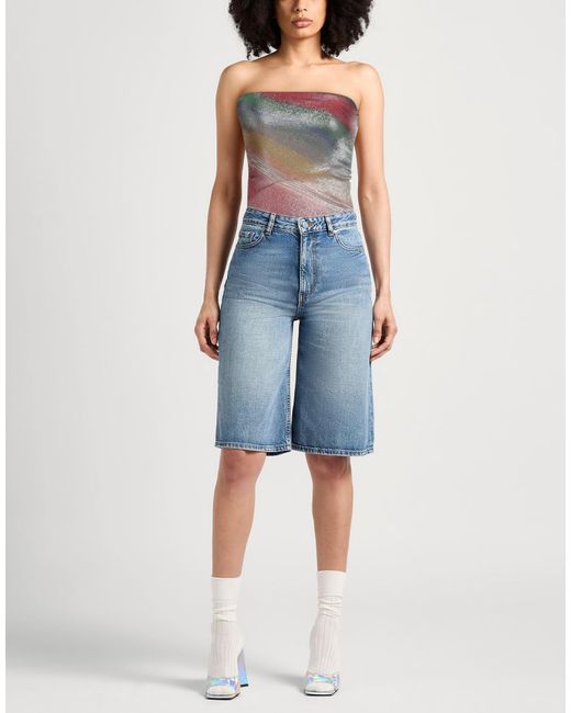 Missoni Gray Top Viscose, Polyurethane