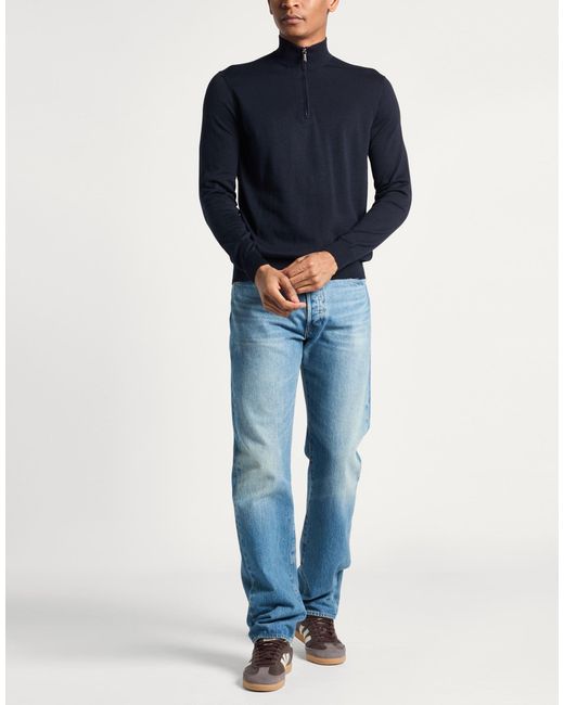 Pullover di Moorer in Blue da Uomo