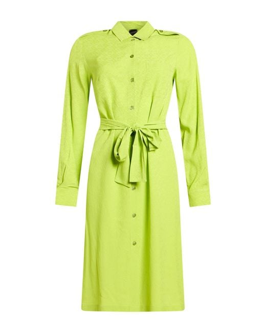 Pinko Green Midi Dress