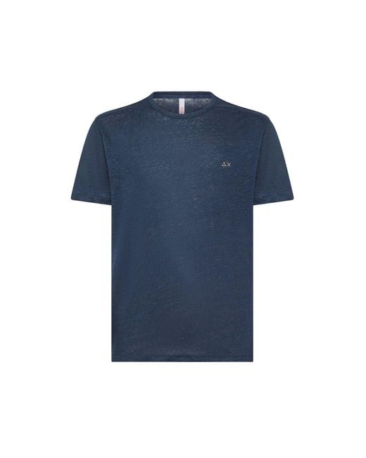 T-shirt di Sun 68 in Blue da Uomo