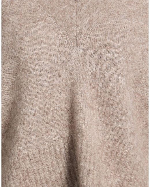 Alysi Brown Sweater Alpaca Wool, Polyamide, Virgin Wool, Elastane