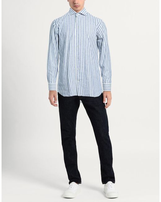 Borriello Blue Shirts for men