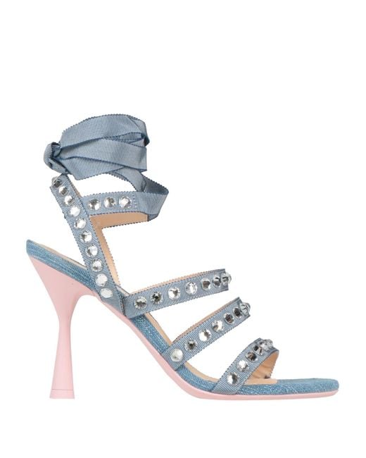 Agl Attilio Giusti Leombruni Blue Sandals