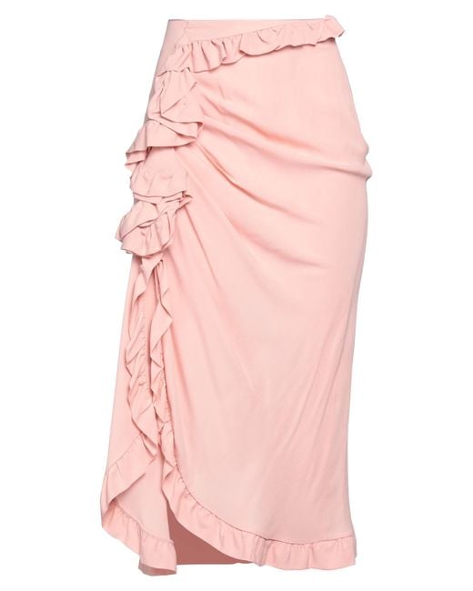 Gonna Midi di Maliparmi in Pink