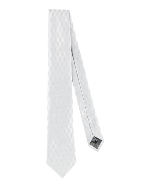 Emporio Armani White Ties & Bow Ties for men